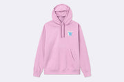 Wood Wood Jenn stacked Logo Hoodie Rosy Lavender